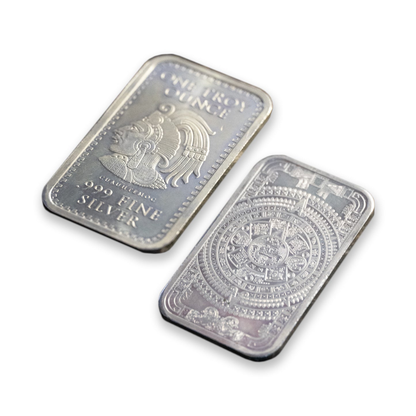 1 oz Aztec Calendar Silver Bar – .999 Fine Silver | Golden State Mint