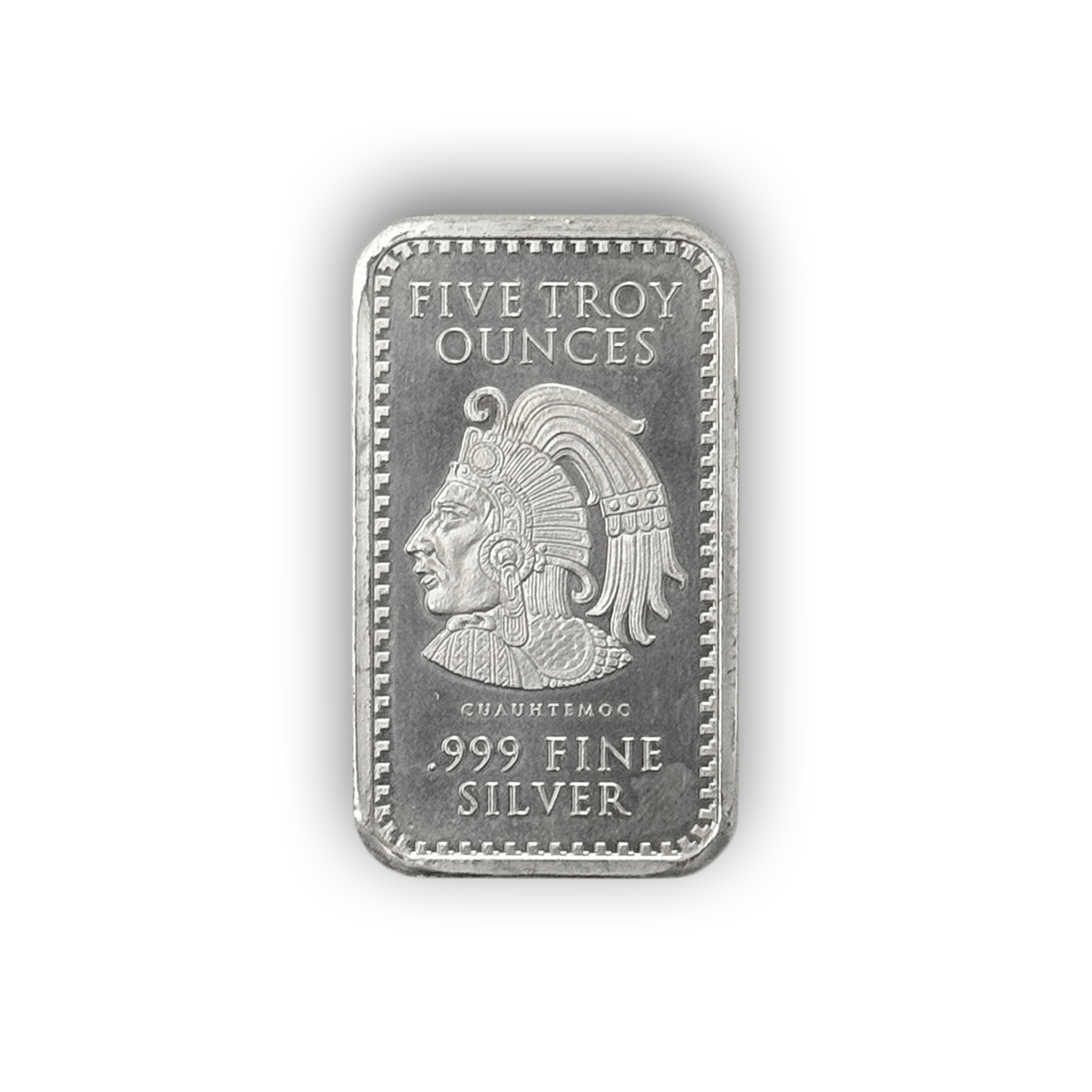 5 oz Aztec Calendar Silver Bar – .999 Fine Silver | Golden State Mint