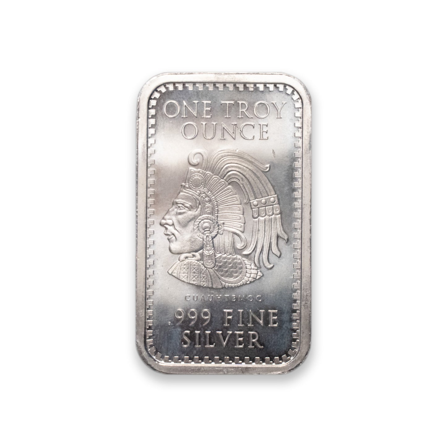 1 oz Aztec Calendar Silver Bar – .999 Fine Silver | Golden State Mint